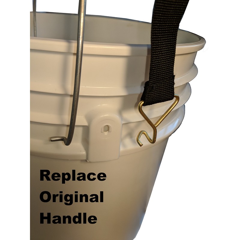 5 Gallon Bucket Shoulder Carrying Strap - Length Extension Replacement