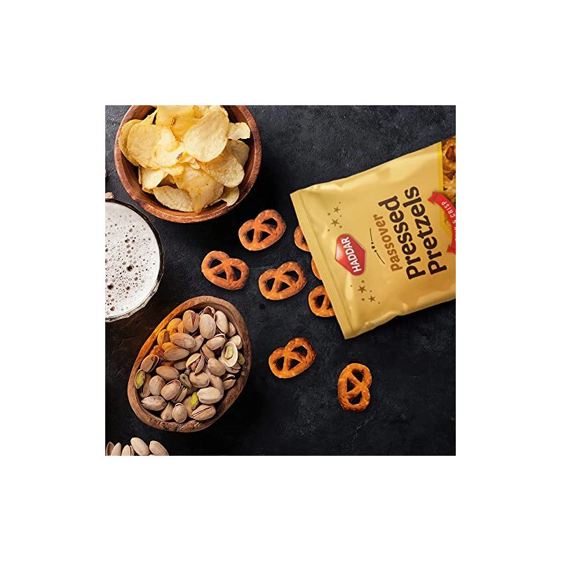 Haddar Gluten Free Pressed Honey Pretzels, 5oz (3 Pack) |