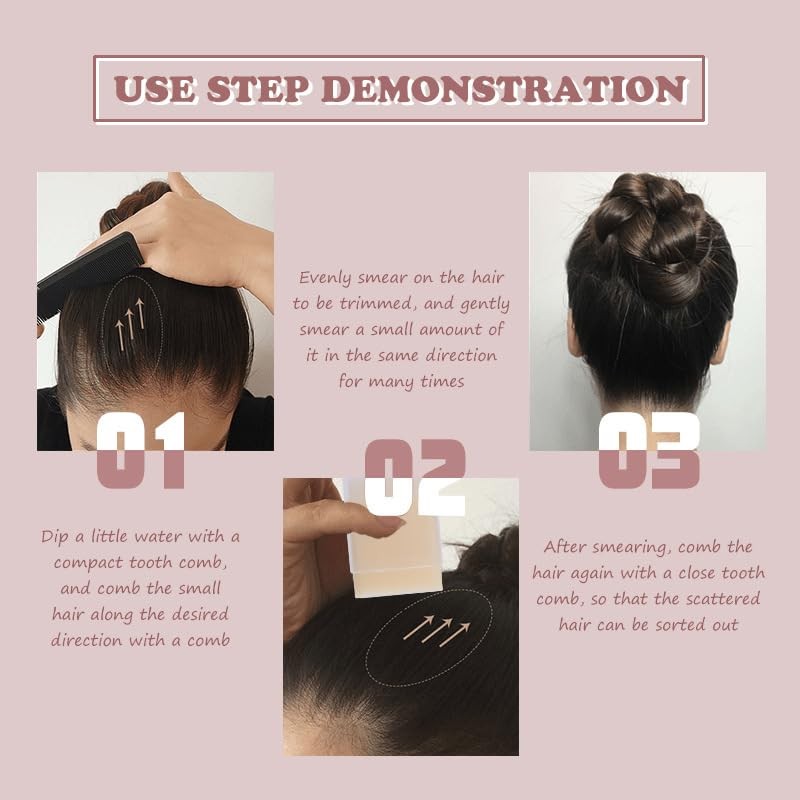 3 PCS Wig Installation Kit Set, Lace Melting Spray/Hair Wax