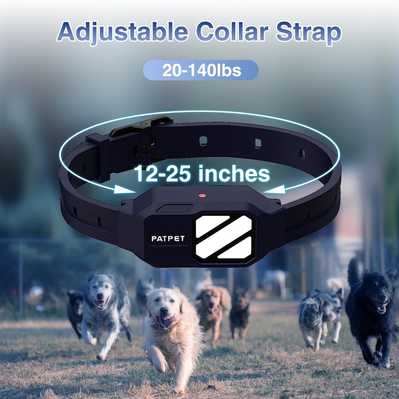 PATPET Dog Training Collar with Remote, 4200Ft E-Collar with LED