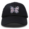 Dalix - Gorro de mujer con diseño de mariposas, color