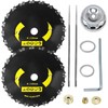 (2pack) Brush Cutter Blade Chainsaw Trimmer - 9 Inch 20