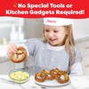 Pretzel Making Kit - Real Cooking Set for Kids Ages