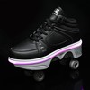 Pairobin Roller Skate Shoes - Sneakers Roller Shoes 2-in-1 Suitable