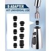 Kitchen Faucet Head Replacement:Stainless Steel Spray Head,3 Modes Pull Out