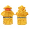 IOICYBF Dog Raincoat Hooded, Reflective Dog Slicker Poncho Adjustable Waterproof