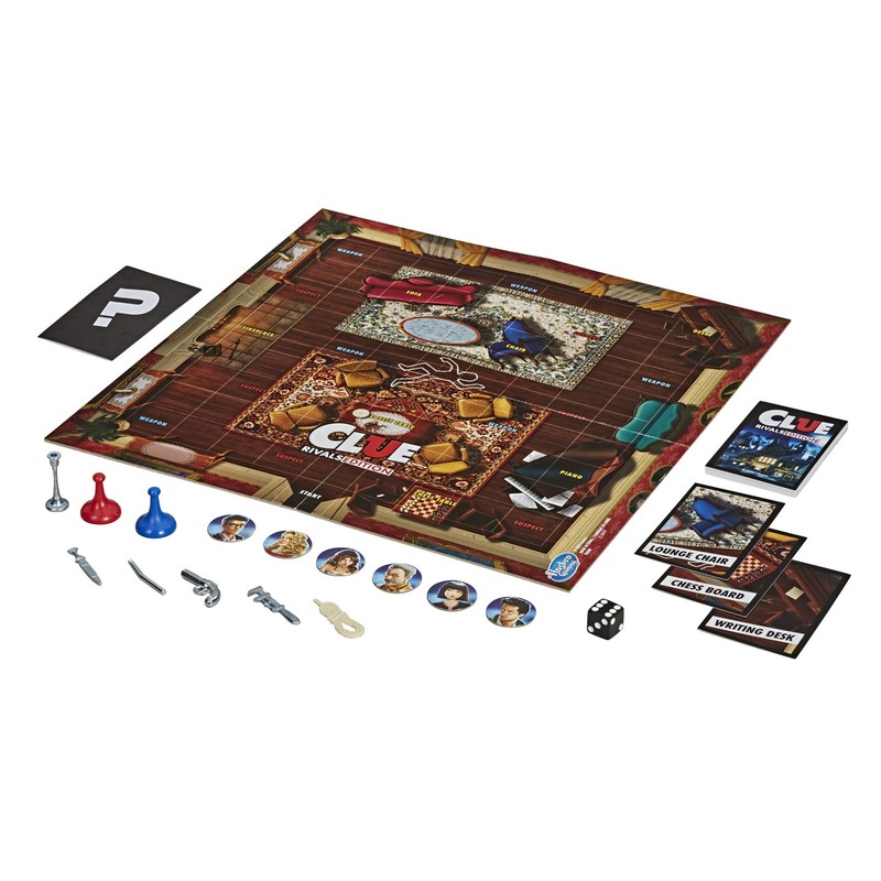 Cluedo Board Game - Edition for Rivalia, One-to-One Game for