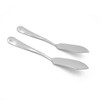 ERCRYSTO Stainless Steel Butter Knife, Set of 2, Butter Spreader,