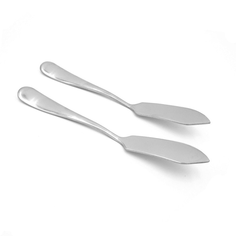 ERCRYSTO Stainless Steel Butter Knife, Set of 2, Butter Spreader,