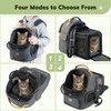 Morpilot Expandable Cat Carrier Backpack for Small Dogs & Cats
