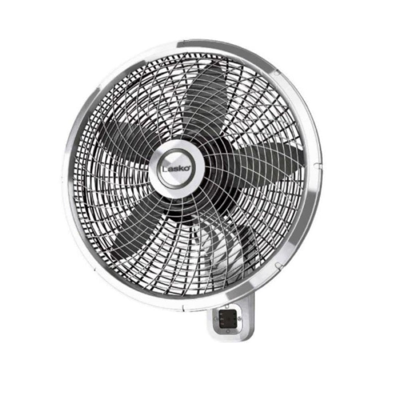 Lasko Lasko-18 Oscillating Wall-Mount W/Remote, 3-Speed (M18950) Household Fans, Standard