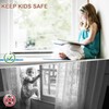 BeBecome Sliding Door Security Bar，17-50 inch Adjustable Patio Door Security
