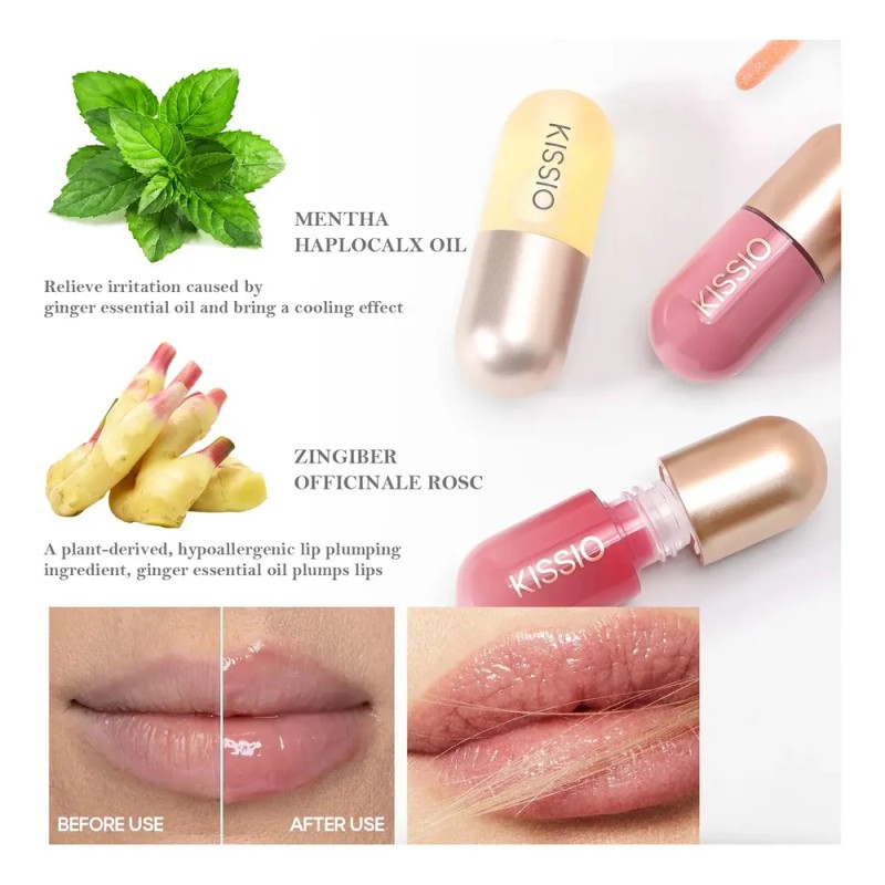 Sérum Potenciador De Labios Lip Plumper Kissio, 5,5 Ml (05