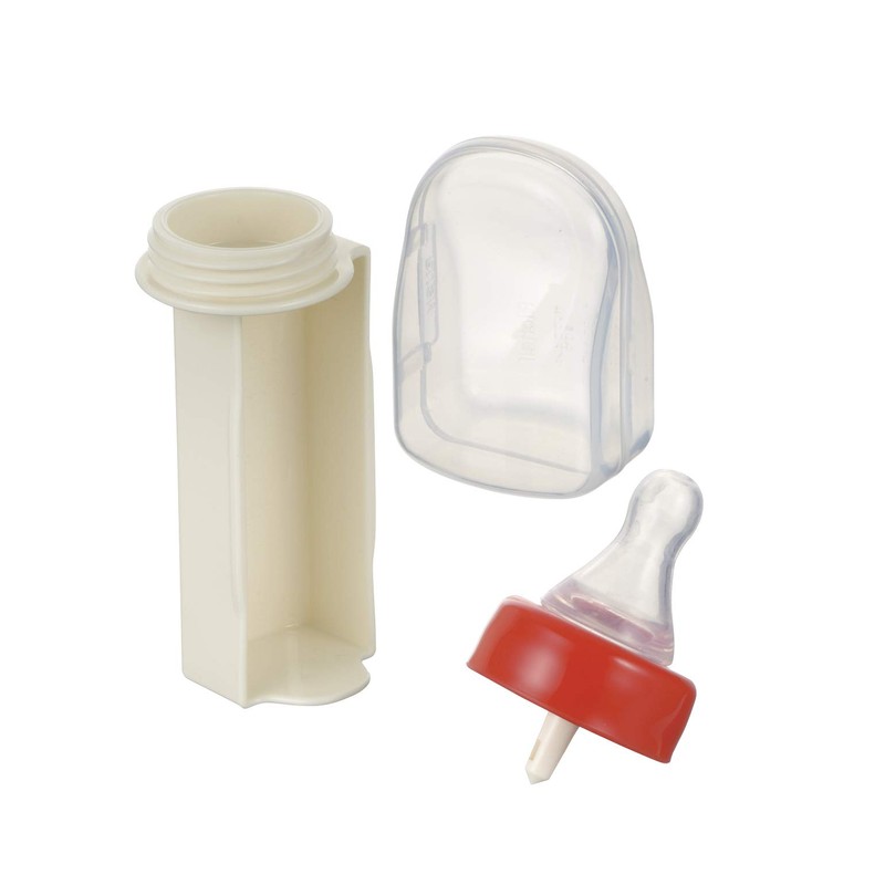 Richell Odekake Lunch-kun Liquid Milk Nipple (Cross Cut) 6 Months