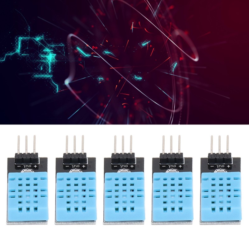 5PCS Temperature Humidity Sensor High Sensitivity Anti Interference Digital Sensor