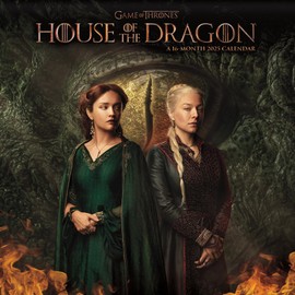 2025 House of The Dragon Wall Calendar