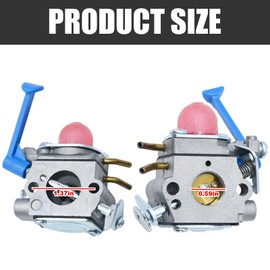 Newnessai 545081850 Carburetor Kit, Replacement for Husqvarna 128LD 124L 125L 125LD 125R Replacement for Jonsered BC2126 BC2128 CC 2126 CC2128, Replaces 545006060