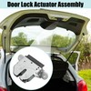 X AUTOHAUX Rear Tailgate Boot Lock Latch for Fiat 500