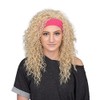 Costume Agent Retro 80s Aerobics Instructor Deluxe Wig and Headband