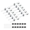 PATIKIL 12 Pack Sliding Glass Door Ratchet Lock with 24