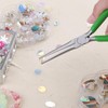 SPEEDWOX Needle Nose Pliers for Jewelry Making Smooth Jaws Long