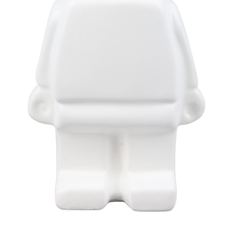 Little Robot Flower Vase Entryway Ornament Resin Flower Vase Decoration