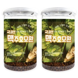 Hello Green Domestic Brewer's Yeast Pills 1+1 (350g+350g) Protein / Contains 950,000mg of Brewer's Yeast per 1kg / 헬로우 그린 국산 맥주효모환 1+1(350g+350g) 단백질  1kg 기준 맥주효모 950000mg 함유