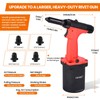 GRYVOZE Pneumatic Rivet Gun Air Pop Riveter Tool Kit with