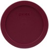 Pyrex 7201-PC Sangria Dark Red Burgundy Plastic Food Storage Replacement