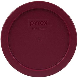 Pyrex 7201-PC Sangria Dark Red Burgundy Plastic Food Storage Replacement Lid Made in the USA