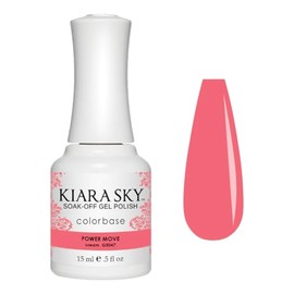 KIARA SKY Gel Polish | Soak-Off All In One 0.5 fl oz | G5047 Power Move (Hot Pink Shade)