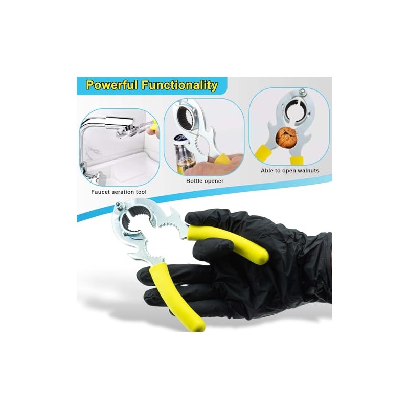 Faucet Wrench - Aerator Removal & Replacement Tool for Kitchen
