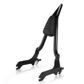 MoKitDora 26" Softail Sissy Bar Detachable Holdfast Backrest for Harley 2018-UP Heritage FLHC Street Bob FXBB Slim FLSL Deluxe FLDE Standard FXST, Black
