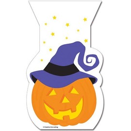 Creative Converting Pumpkin Shaped Cello Bags
