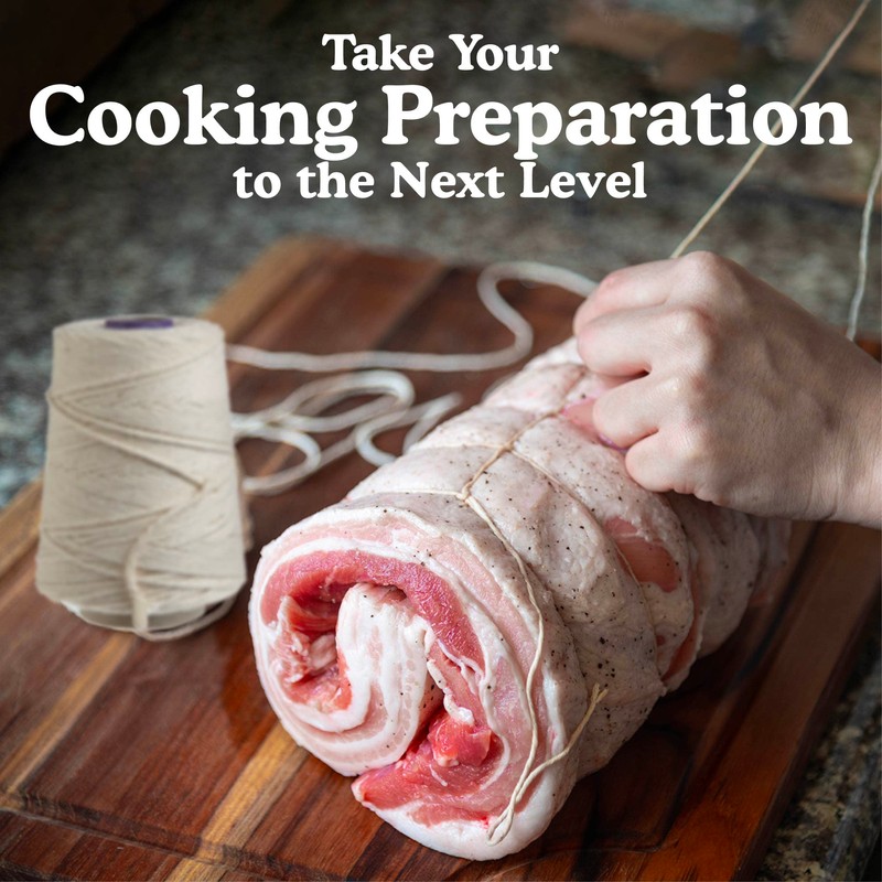 Regency Wraps RW091 Regency Natural Cooking Twine 1/2 Cone 500ft