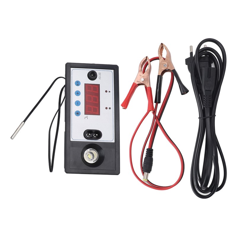 Incubator Temperature Controller with Lamp Automatic Water Bed Egg Incubator