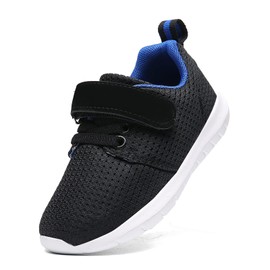 PPXID Children's Trainers, Comfortable Trainers, Leisure, Outdoor, School, Sports Shoes, black