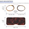 REAVEE Ultra Thin Armless Reading Glasses for Men Women, No