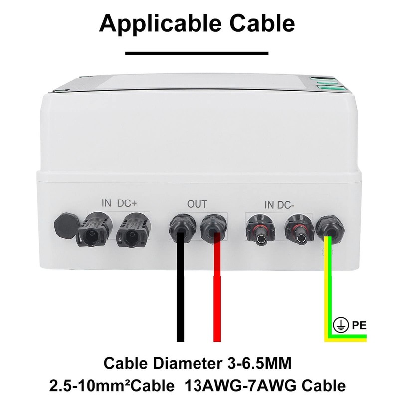 2 String PV Combiner Box with 15A and 32A Circuit
