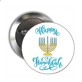 Hanukkah Badge Reels Cute Felt Retractable Badge Reels Themed Badge Holders Gift for Nurses Doctors ID Badges Name Cards Lanyards Holidays 1.45" White