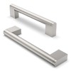 FURNIWARE 10 Pack Cabinet Pulls, Hardware Drawer Handles, Stainless Steel