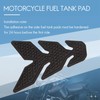 Bopfimer Motorcycle Non-Slip Side Tank Pad Sticker Waterproof Rubber Sticker