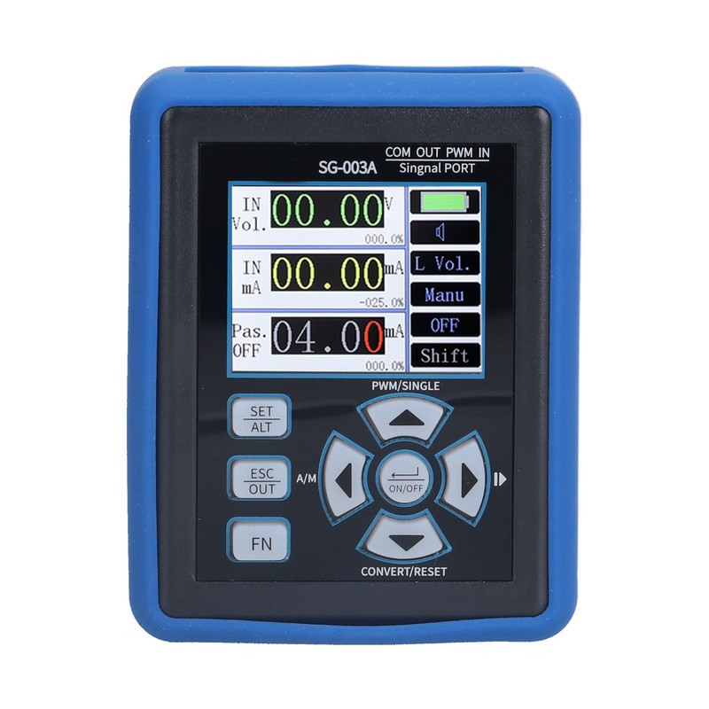 PWM Signal Generator Adjustable Hand Held Process Calibrator for Electrically