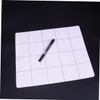 jojofuny 2pcs 1 Set Whiteout Convenient Magnetic Pro Mat Large