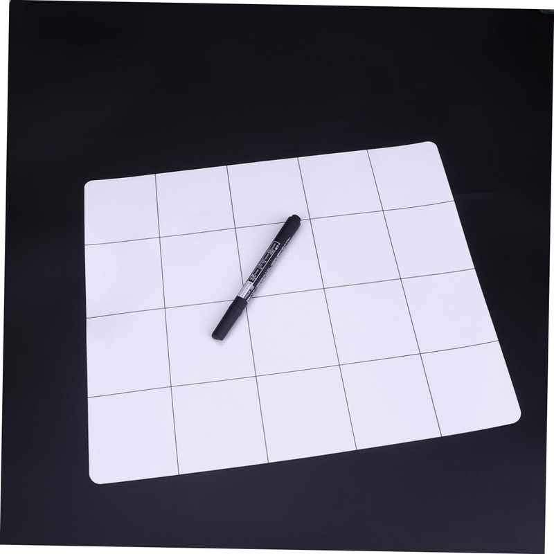 jojofuny 2pcs 1 Set Whiteout Convenient Magnetic Pro Mat Large
