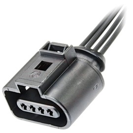 Ballenger Motorsports - 4 Way Connector Plug (Male) Pigtail Compatible with Bosch Coils & Sensors VW# 1J0973704