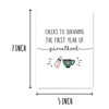 NTGifts Cheers To Surviving The First Year Of Parenthood Card