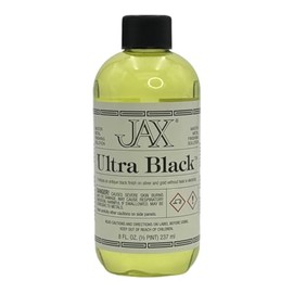 JAX Ultra Black - Metal Finishing Solution - Antique Finish Without Heat or Electricity - 8 Ounce