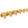 Vanloory Coat Hook Rack, Wall Mounted Coat Rack with 6