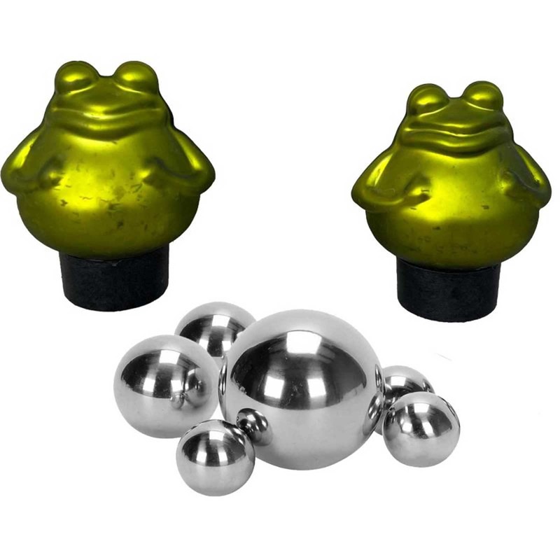 Gartenzaubereien Pond Set Swimming Frogs 2 x Green Frog with